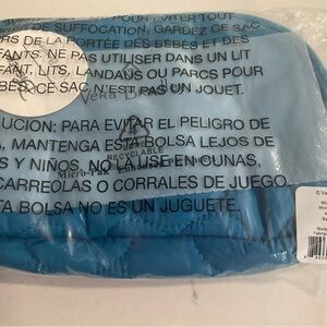 Stylish Blue Quilted Bag